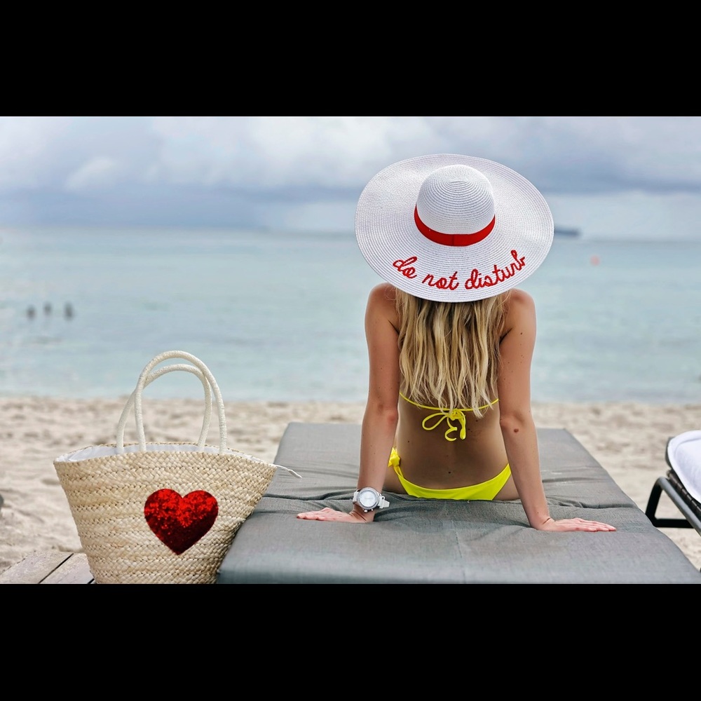 Do not disturb hats